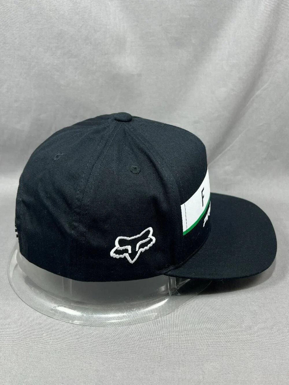 Fox Racing Pro Circuit Baseball Youth Hat OSFM Black Motocross Snapback Cap